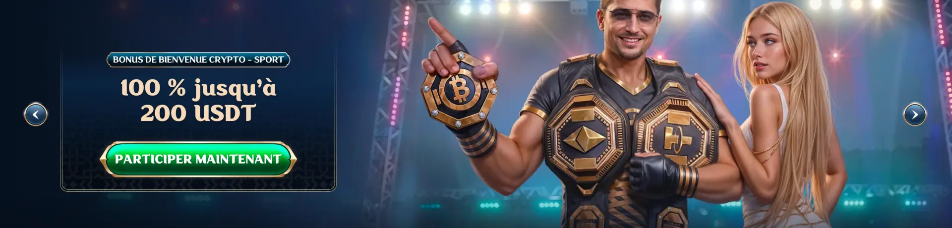 Jusqu'à 2500 € + 300 Free Spins + 1 Bonus Crab